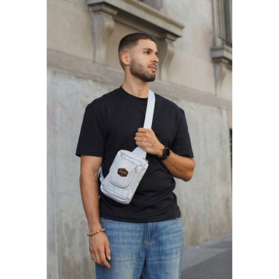 Grey Moonyx Crossbody Bag